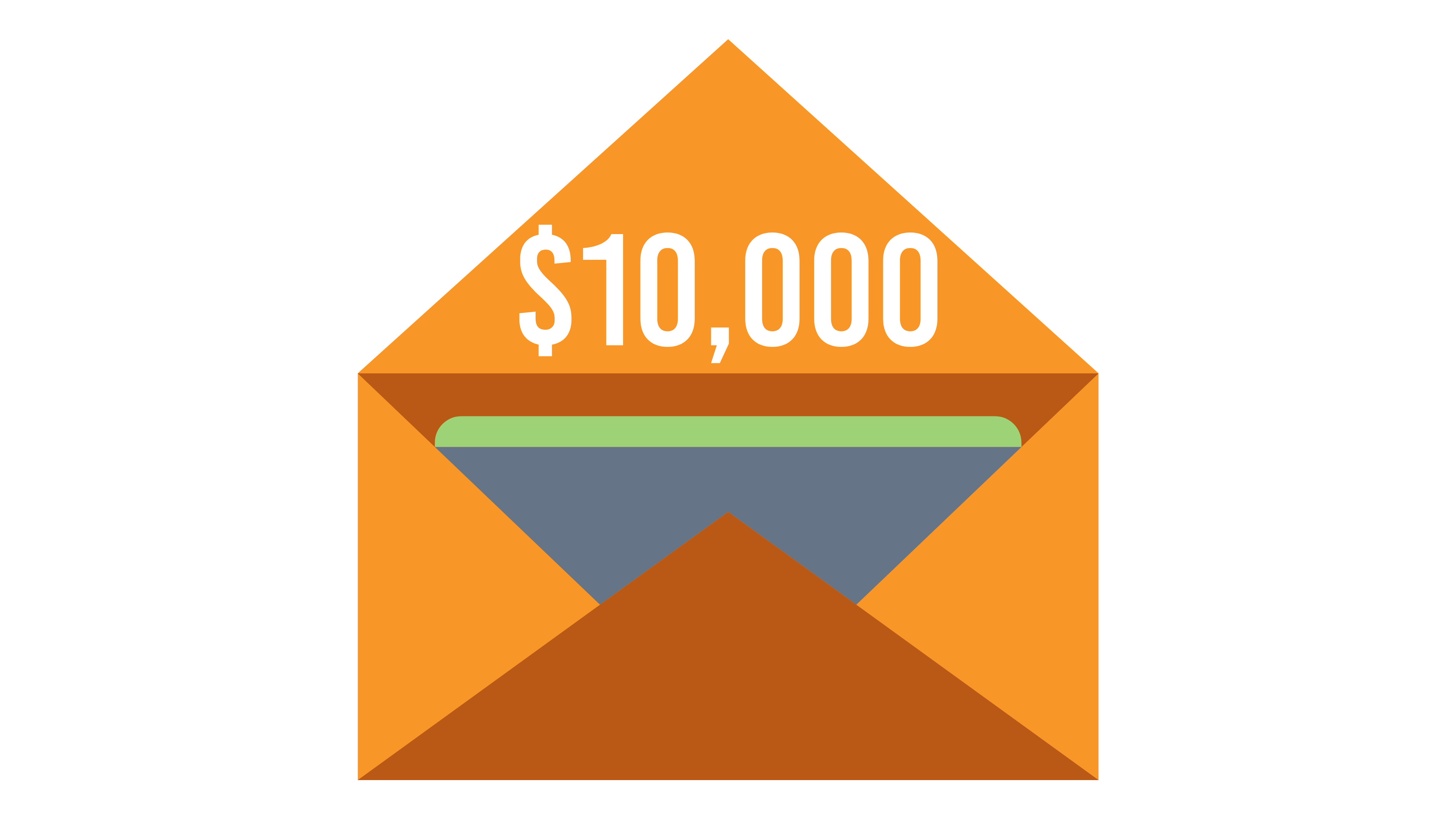 Cedar Wishing Wall Envelope $10,000
