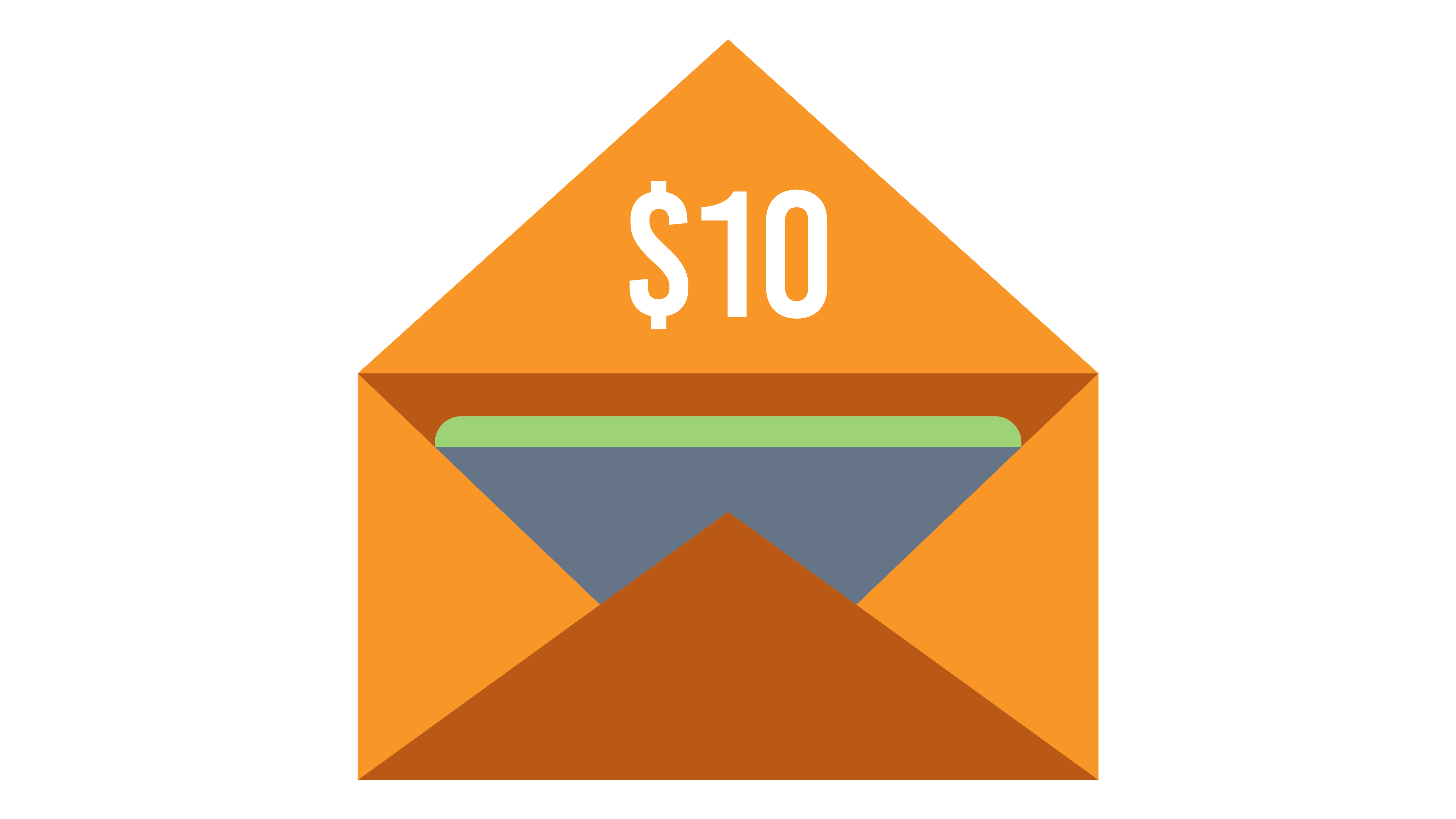 Cedar Wishing Wall Envelope $10