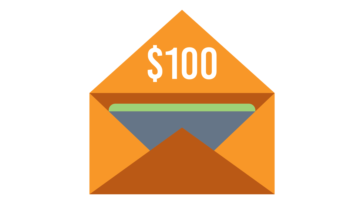 Cedar Wishing Wall Envelope $100